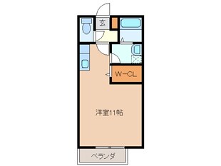 リビングタウンえどばし　Ｂの物件間取画像